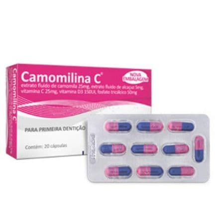 Camomilina C 20 cápsulas - Portal do Médico
