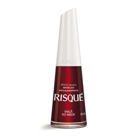 Esmalte Risqué Metálico Maçã do Amor - Portal do Médico