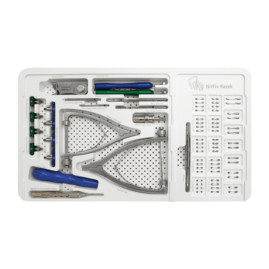 Instrumentais para Materiais Implantáveis - NitFix Razek