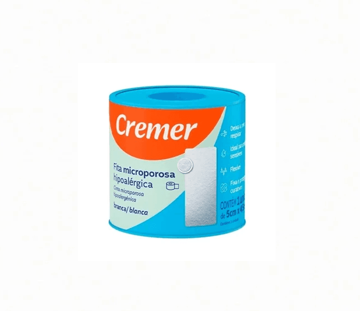 FITA MICROPOROSA 5CM X 4.5M PROCITEX – CREMER
