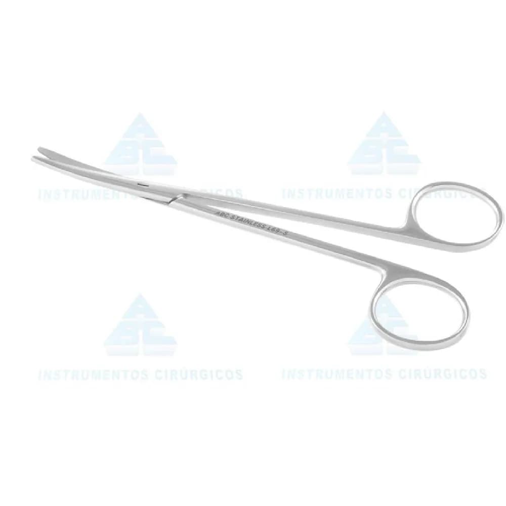 Tesoura Metzembaum 12cm Curva