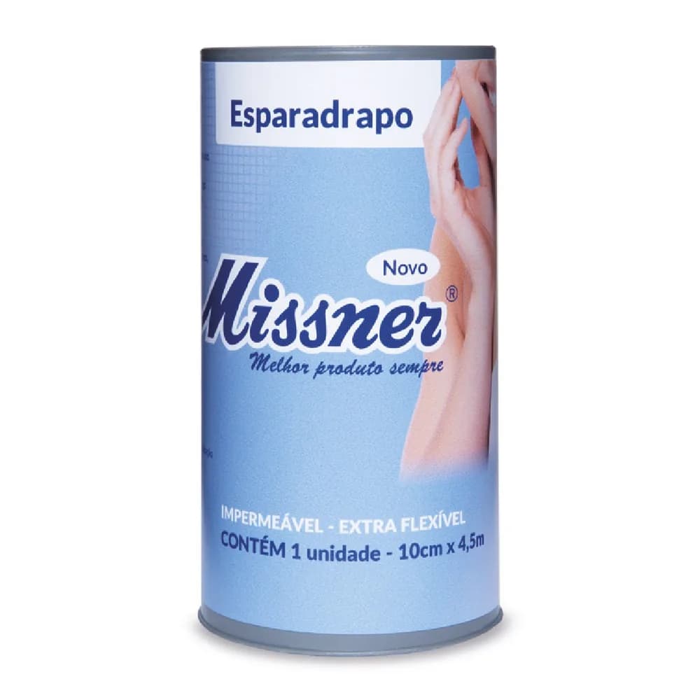 Esparadrapo 10cm x 4,5m Branco