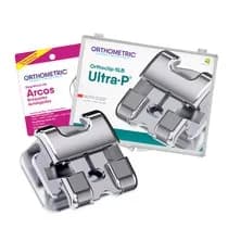 Bráquete Metálico Ultra-P Roth 0,022” 1 Caso + Sequência de Arco – Orthometric