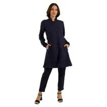 Jaleco Feminino Unik Azul Marinho