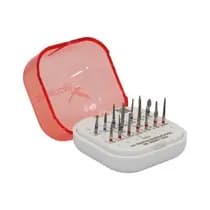 Kit Dr. Sidney Kina Pontas Diamantadas Invicta FG e CA