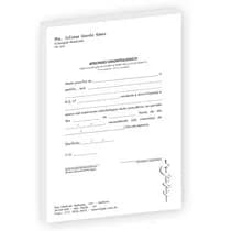 Atestado Caduceu Branco