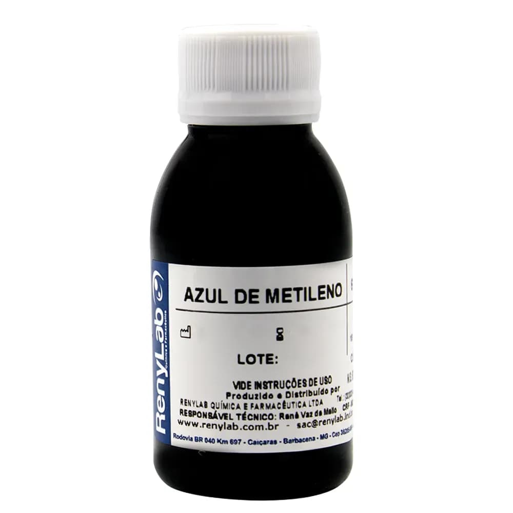 AZUL DE METILENO 60ML A UNIDADE RENYLAB