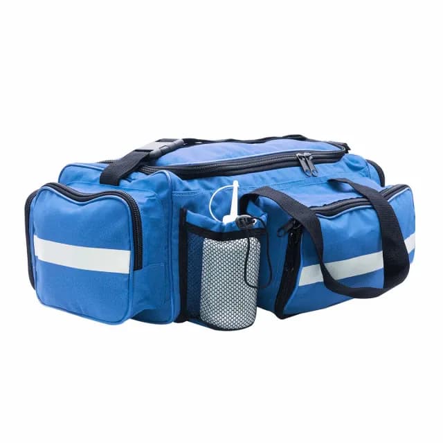 Bolsa Aph-707 Com Porta Garrafa Azul Fibra Resgate