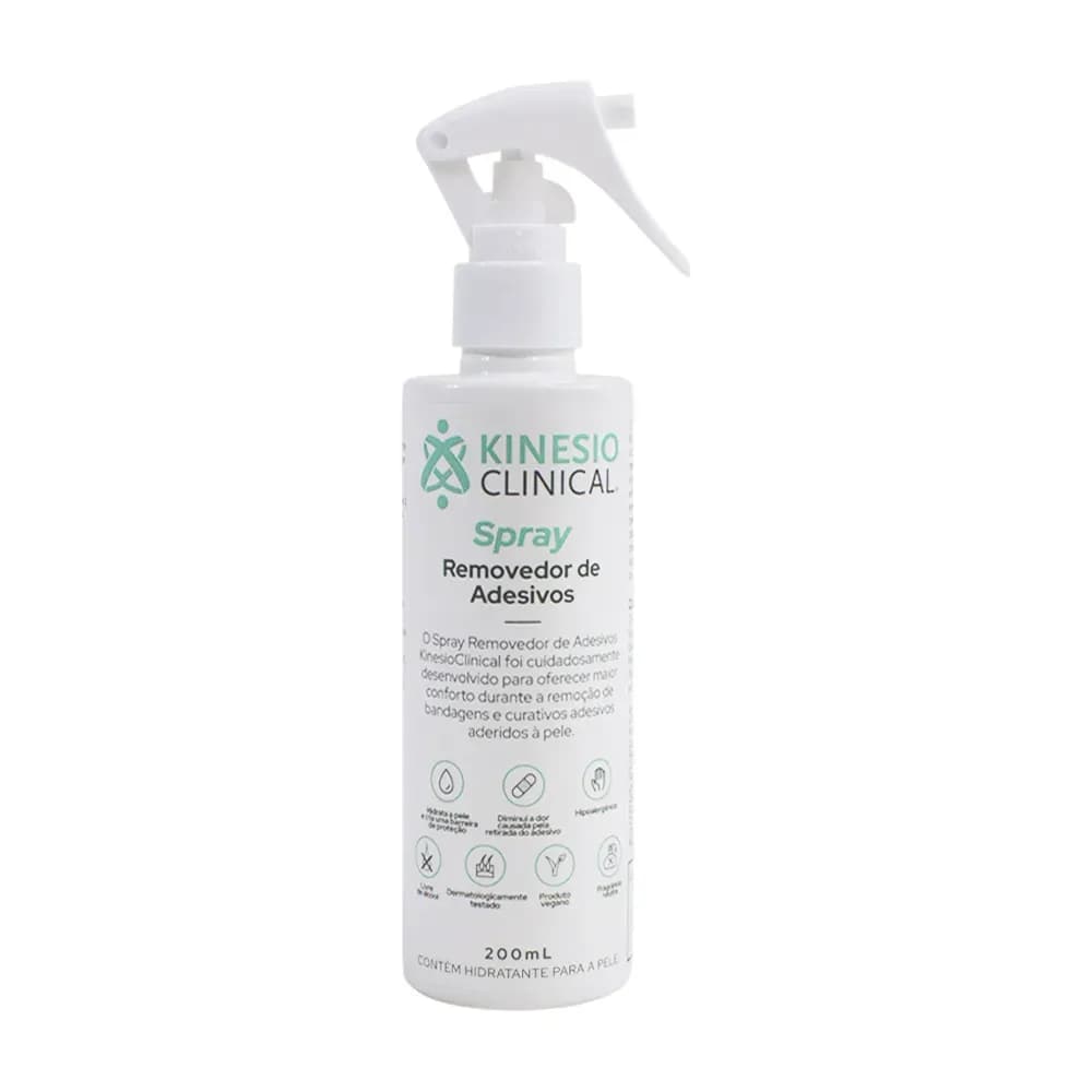 SPRAY REMOVEDOR DE ADESIVOS GATILHO 200ML KINESIOCLINICAL KINESIO