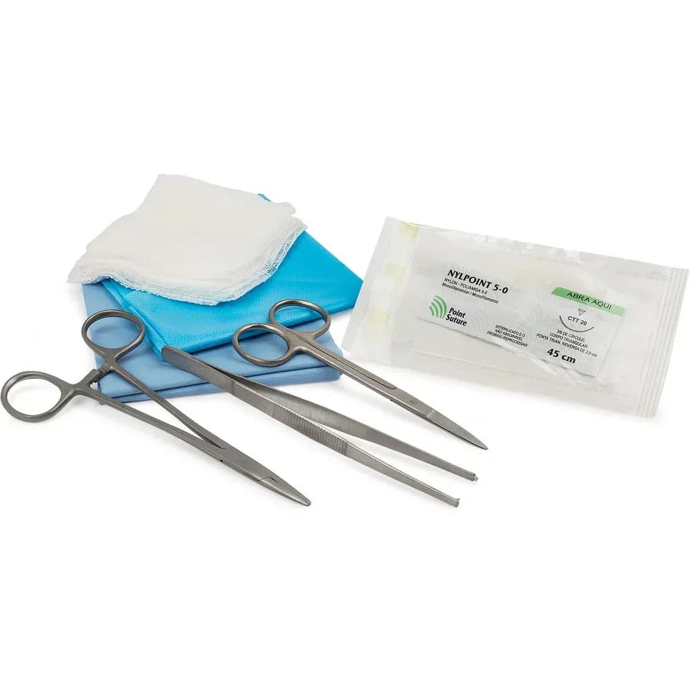 KIT DE SUTURA ESTÉRIL DESCARTÁVEL KOLPLAST
