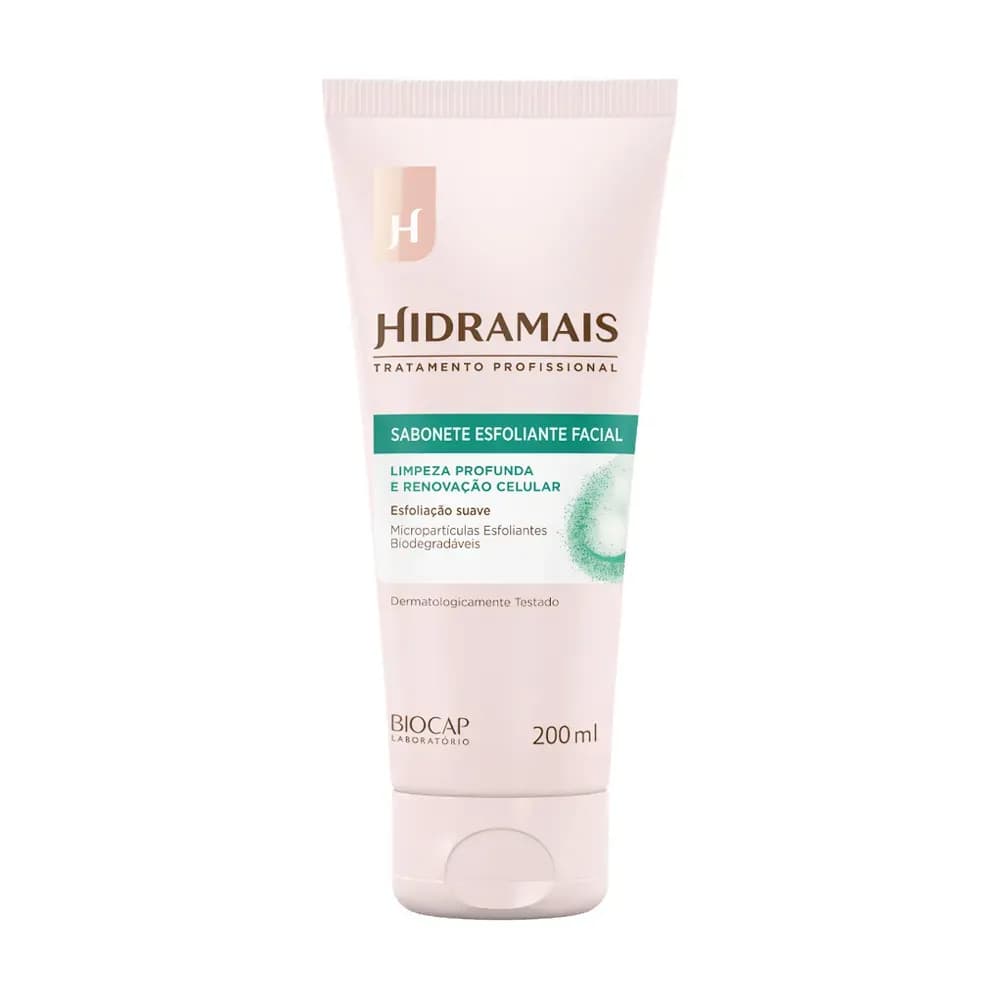 SABONETE ESFOLIANTE FACIAL LIMPEZA PROFUNDA 200ML HIDRAMAIS
