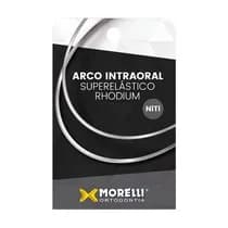 Arco NiTi Estético Rhodium Superelástico Retangular - Morelli