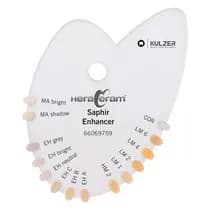 Escala de Cor HeraCeram Saphir Enhancer - Kulzer