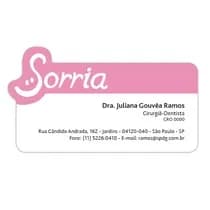 Cartão de Visita Sorria