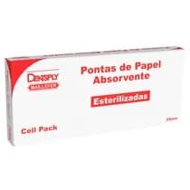Ponta de Papel Esterilizada Cell Pack 28mm - Dentsply Sirona