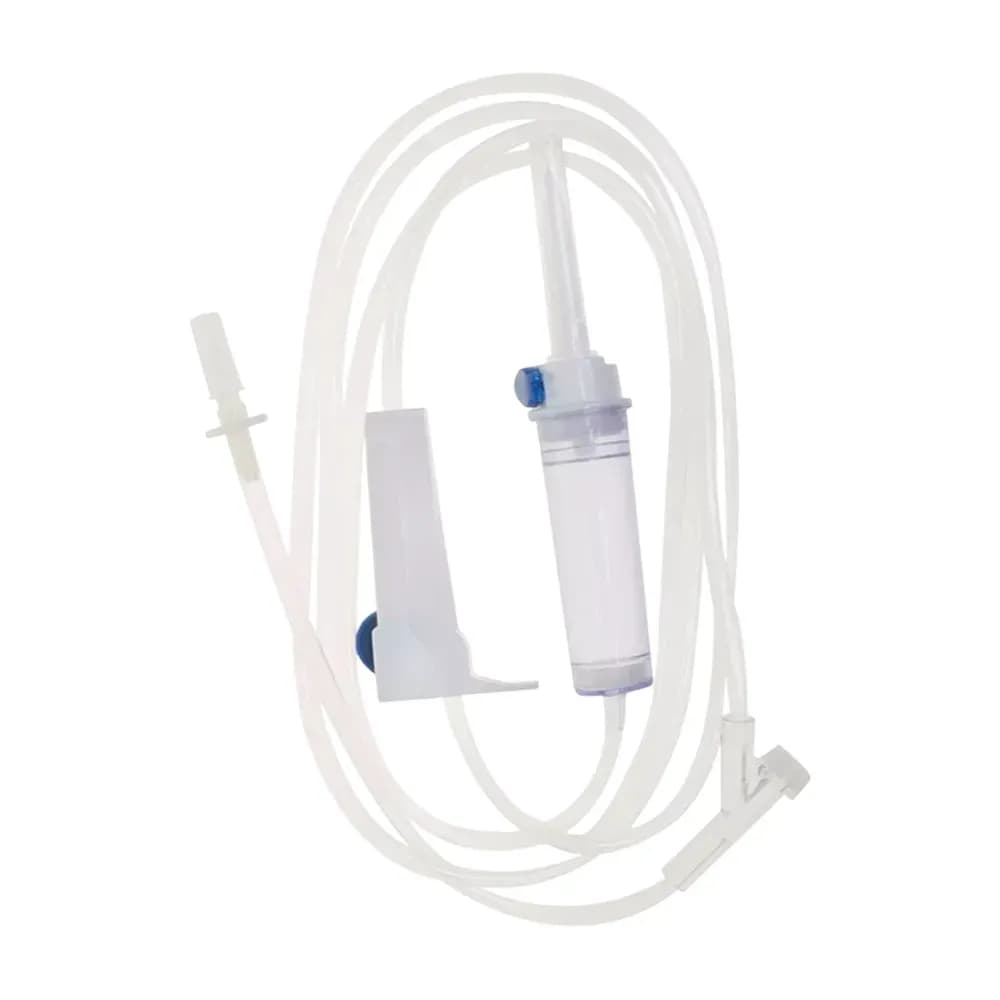 EQUIPO PARA INFUSÃO INTRAVENOSA MACROGOTAS COMPLETO LUER SLIP DESCARPACK