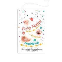 Cartão Fio Dental Natal Sorrisos