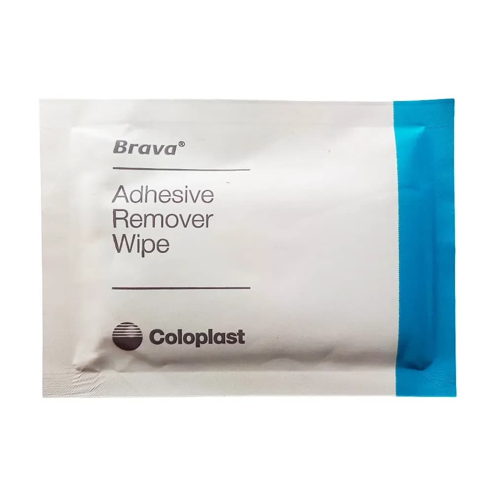 LENÇO REMOVEDOR DE ADESIVO BRAVA COLOPLAST