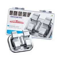 Bráquete Metálico Edgewise Advanced Series 0,022 - 100 casos - Orthometric