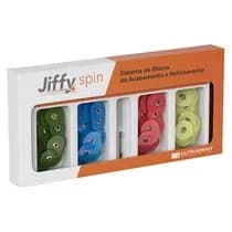 Kit Discos Acabamento e Refinamento Jiffy Spin