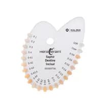 Escala de Cor HeraCeram Saphir Dentina Incisal - Kulzer