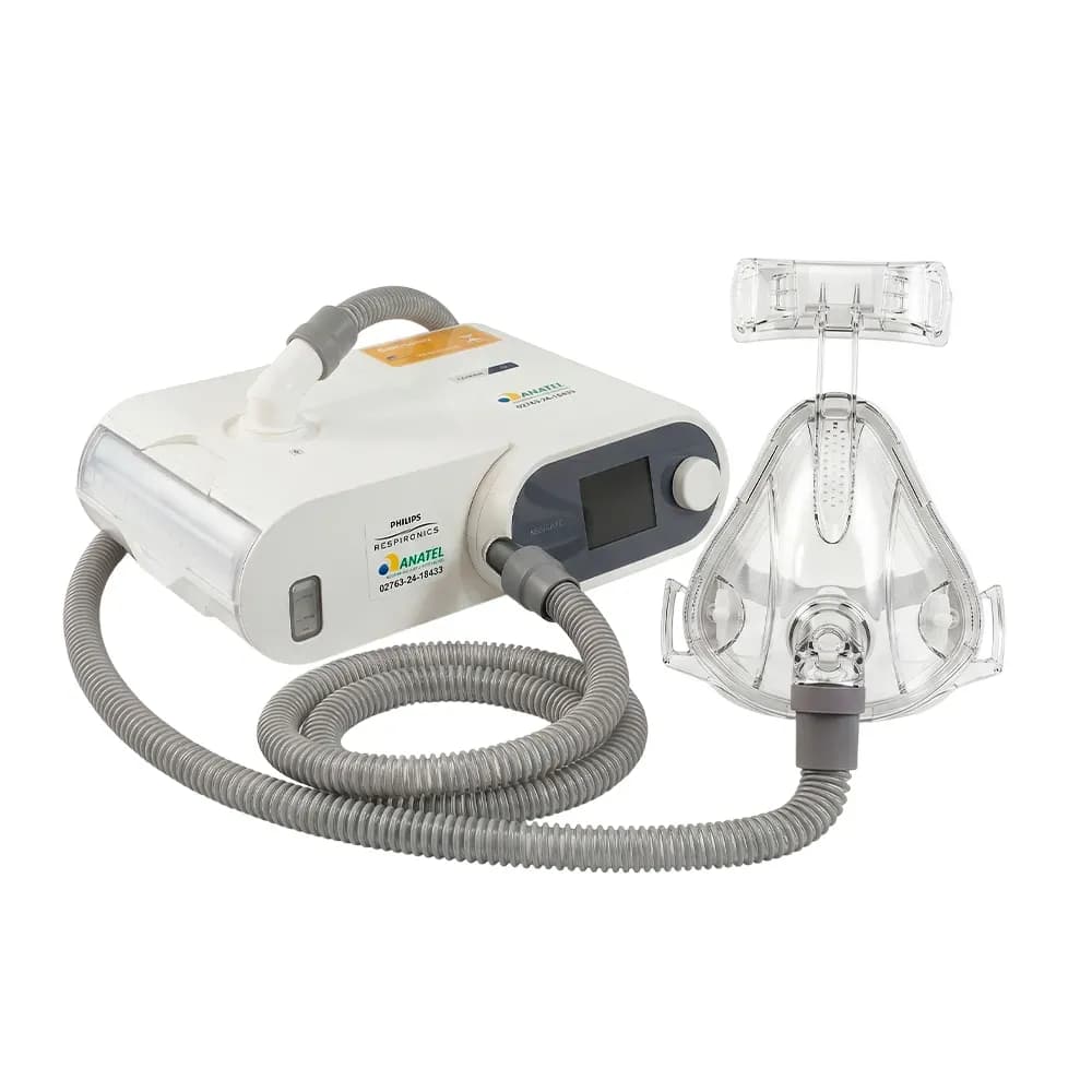 CONJUNTO CPAP COM MÁSCARA ORO-NASAL M PARA APNEIA DO SONO NESTSAFE