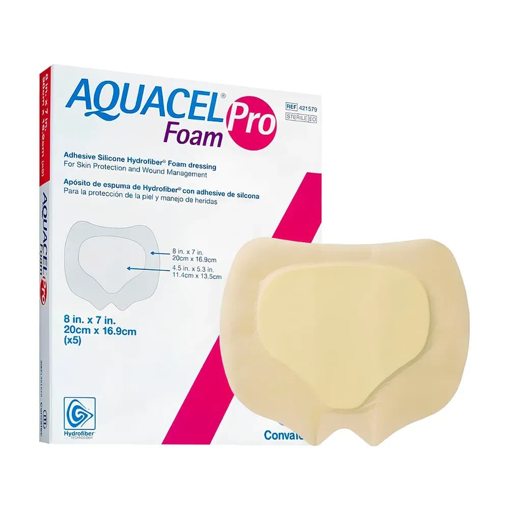 CURATIVO AQUACEL ESCARA SACRAL 20X16,9CM FOAM PRO CONVATEC