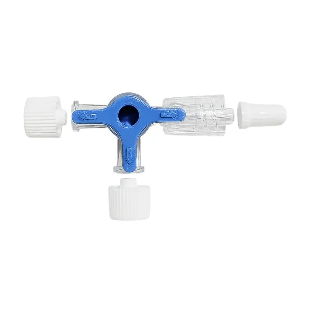 TORNEIRA 3 VIAS LUER LOCK ROTATIVO ESTÉRIL INFUSÃO EMBRAMED
