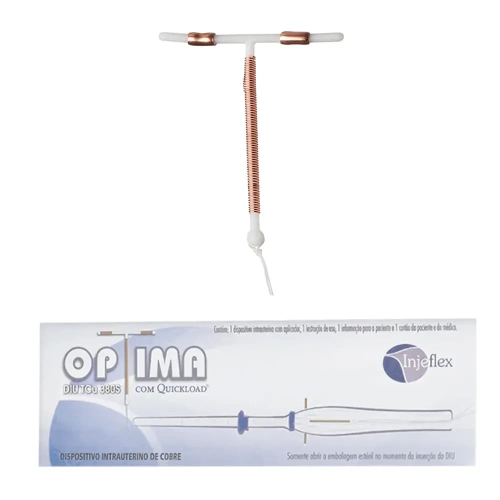 DIU DISP. INTRA-UTERINO TCU COM QUICK LOAD 380S INJEFLEX