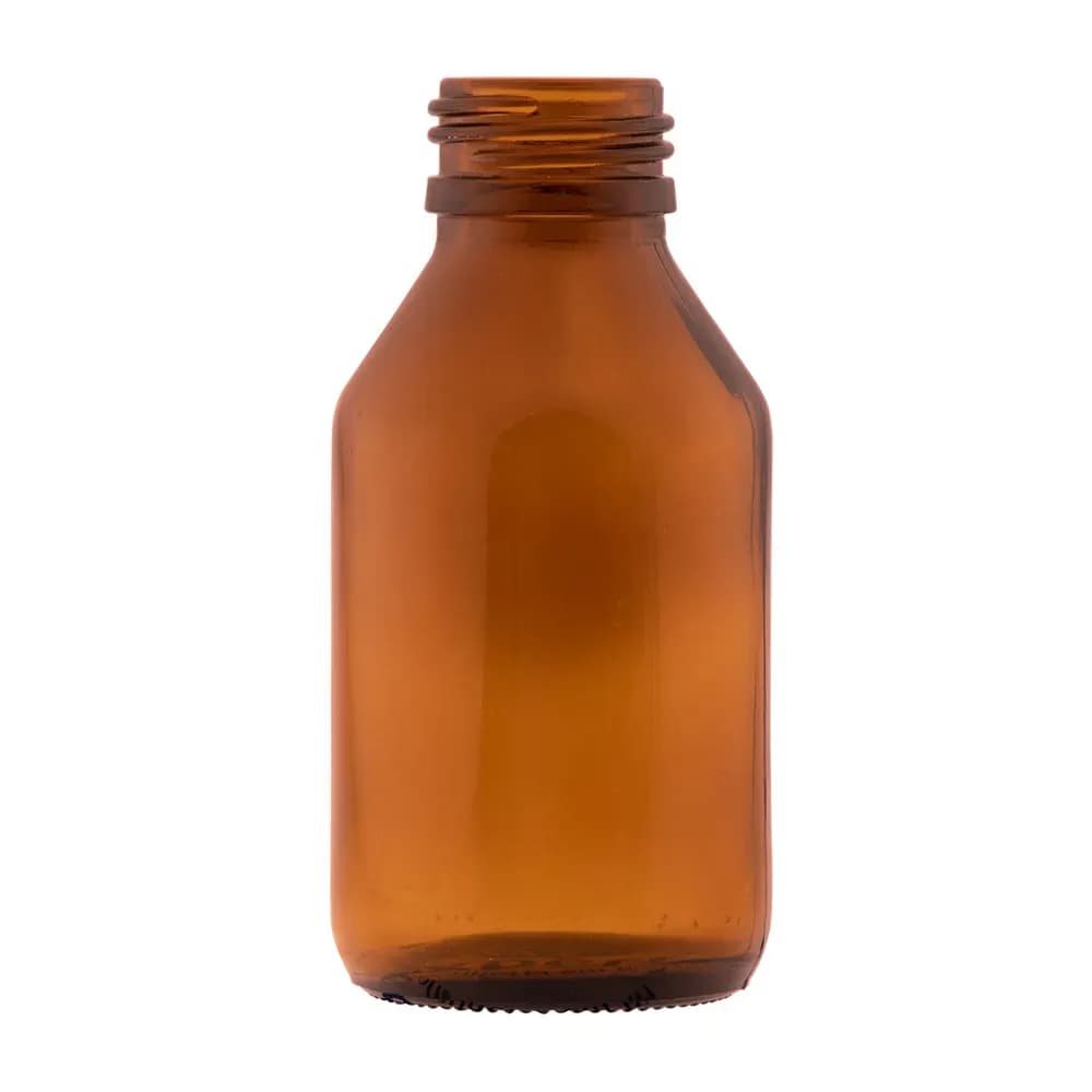 FRASCO DE VIDRO ÂMBAR R24 60ML DELPOZZO