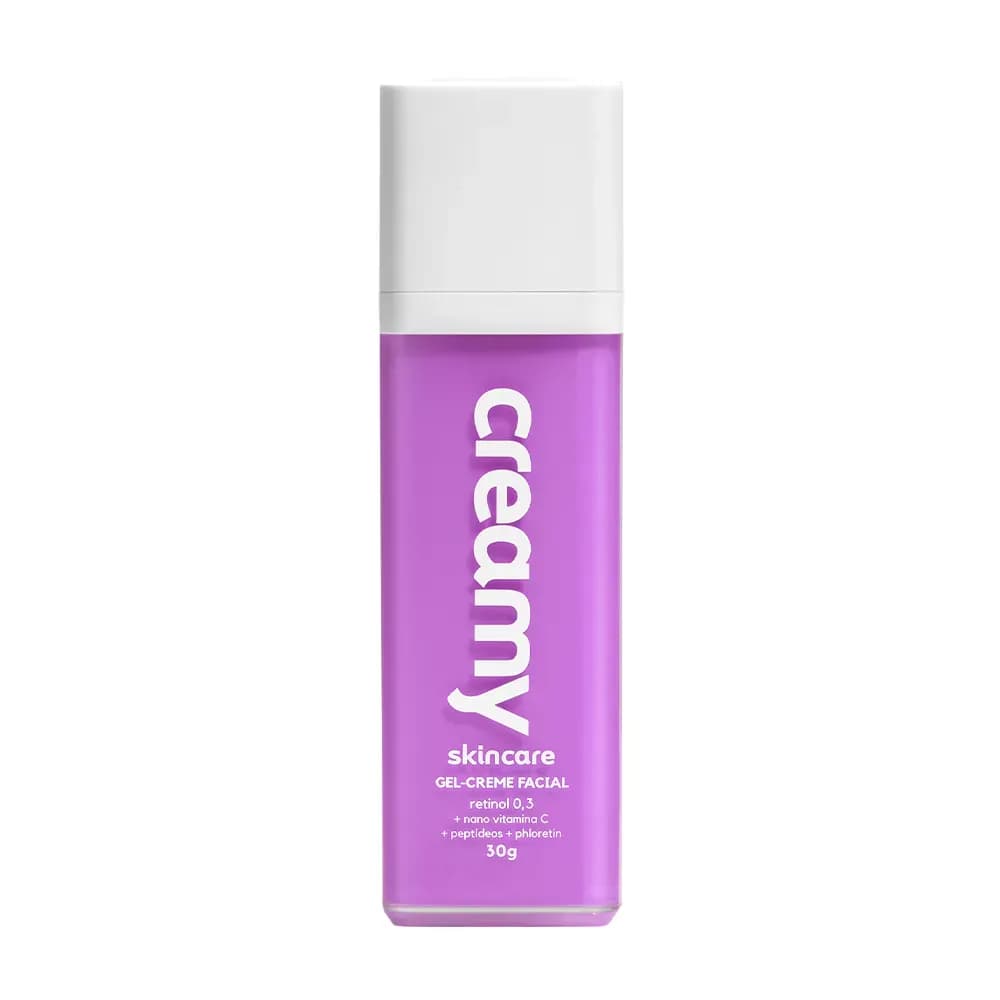 GEL FACIAL ANTIRRUGAS CREME RETINOL ANTIACNE 30G CREAMY
