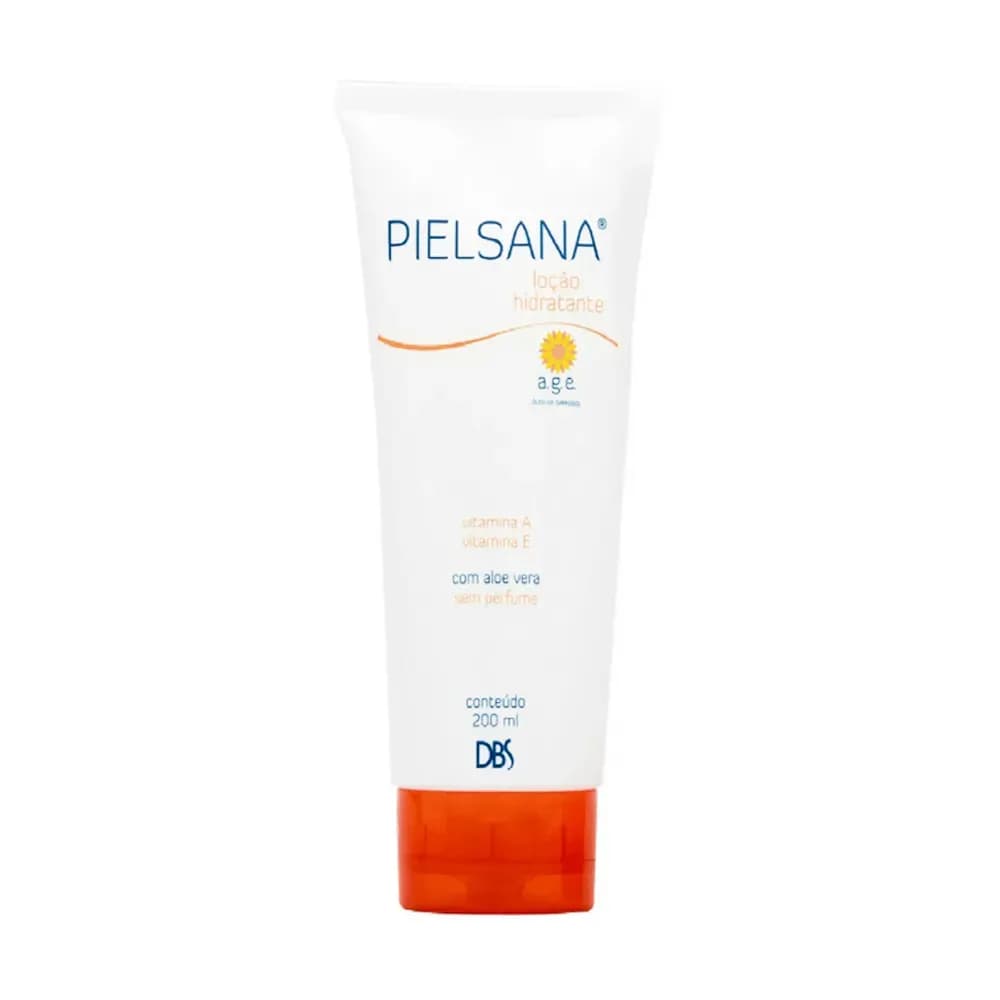 LOÇÃO HIDRATANTE CORPORAL COM ALOE VERA 200ML PIELSANA DBS