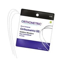 Arco de Aço Estético SS Rhodium Retangular - Orthometric