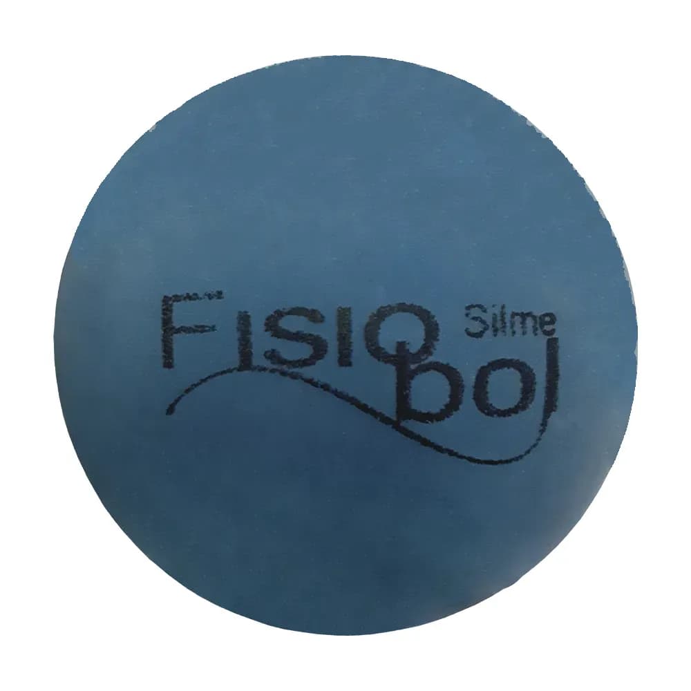BOLA FISIOTERAPIA FISIOBOL DE BORRACHA AZUL SILME SPORTS