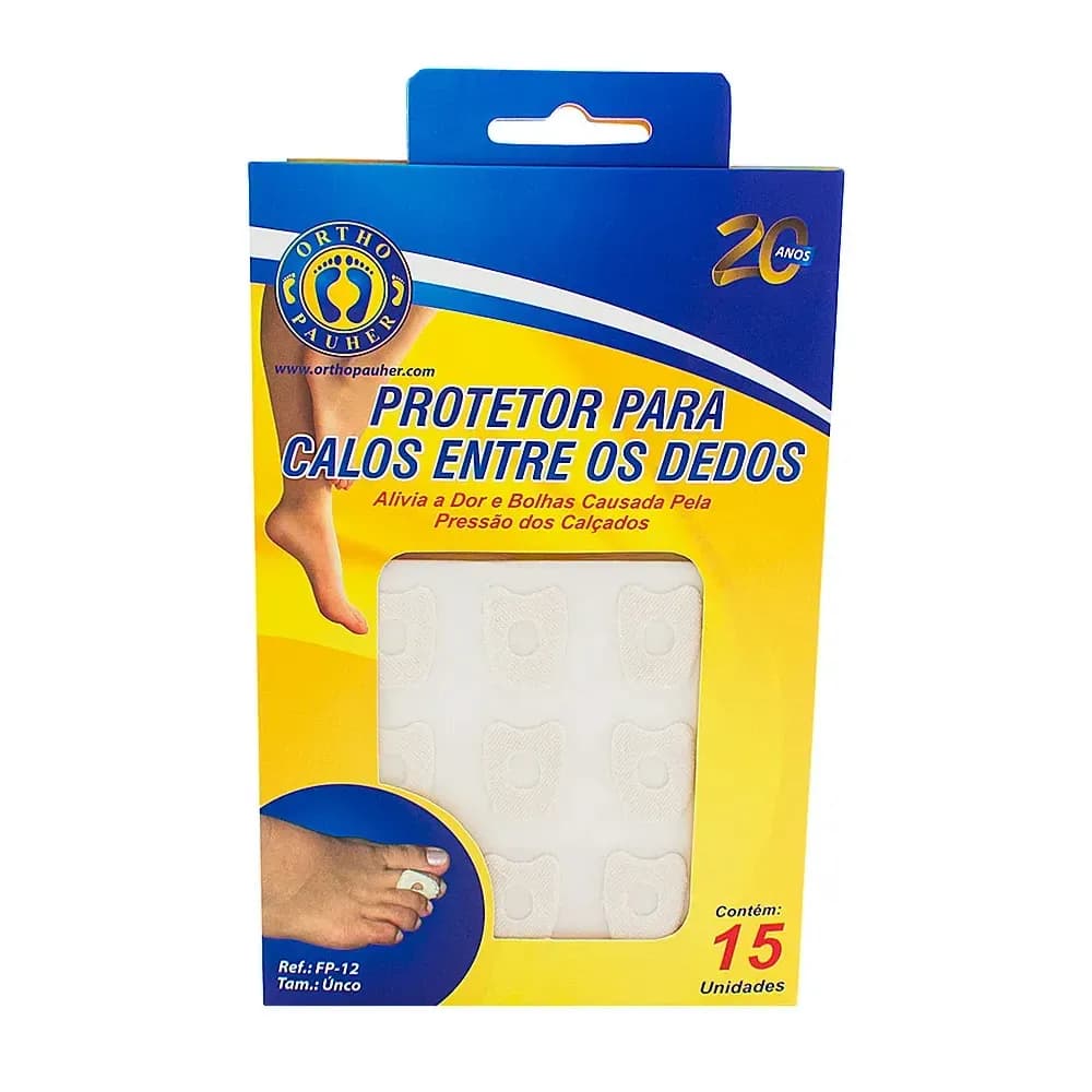 PROTETOR SEPARADOR PARA CALOS ENTRE DEDOS 15UN ORTHO PAUHER
