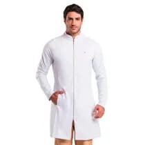 Jaleco Masculino Veneto Branco - Dra. Cherie