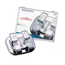 Bráquete Metálico Advanced Séries MBT 0,022'' - 10 Casos - Orthometric