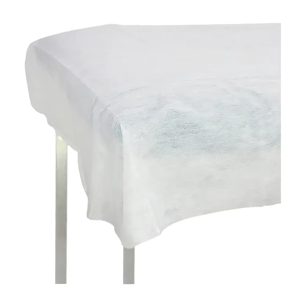 LENÇOL DESCARTÁVEL SEM ELÁSTICO 20GR 210X100CM 10UN MEDHOSP