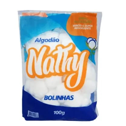 Algodão Nathy Bolinhas Pct C/ 100GRS