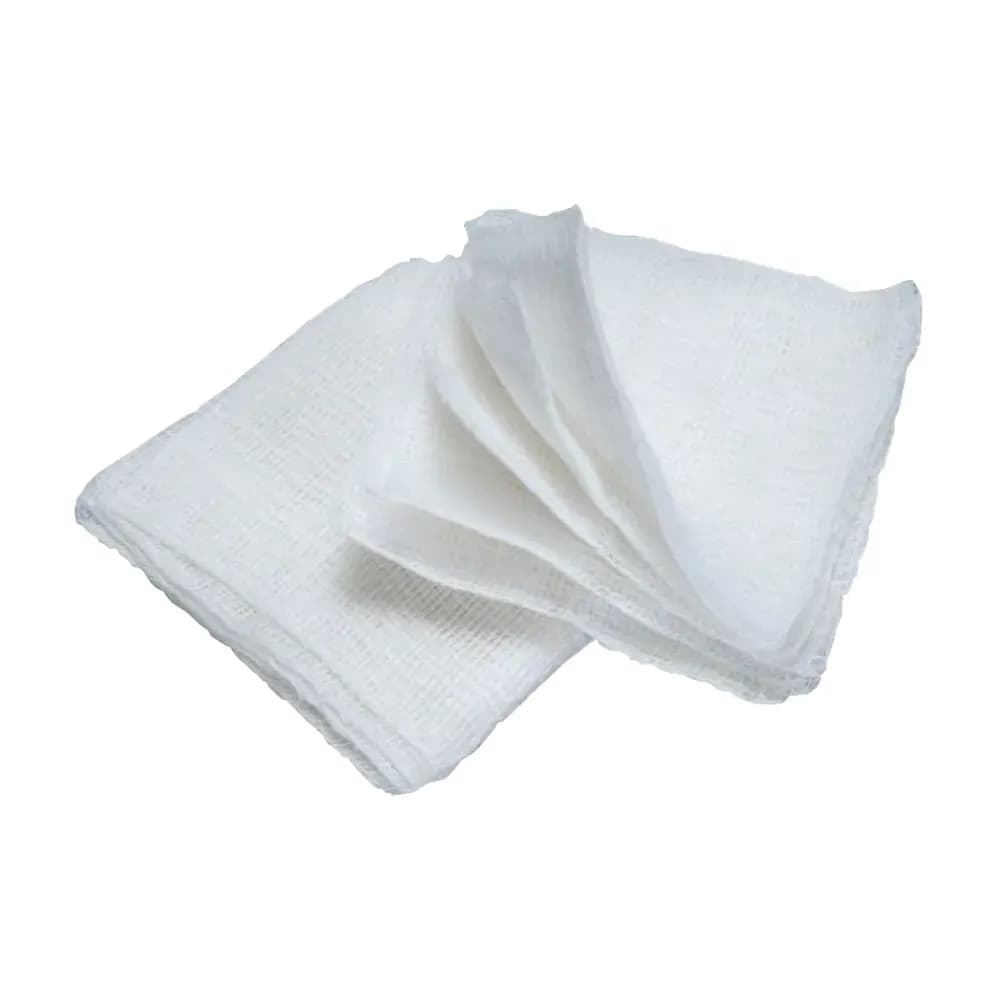 COMPRESSA DE GAZE VISCOSE EST CROCHE 13F 7,5X7,5 C/10UN NEVE