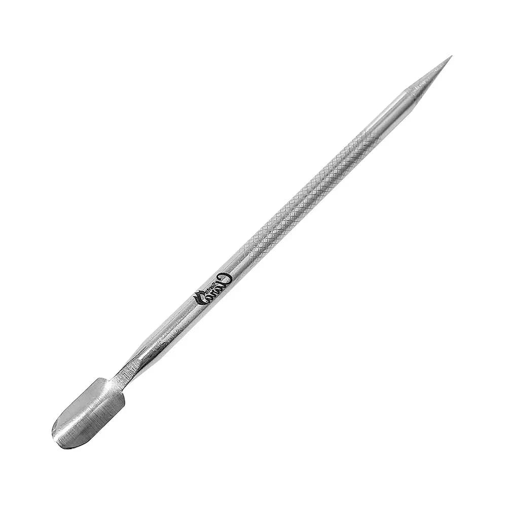 EMPURRADOR DE CUTÍCULAS COM PONTA PALITO EM INOX SANTA CLARA