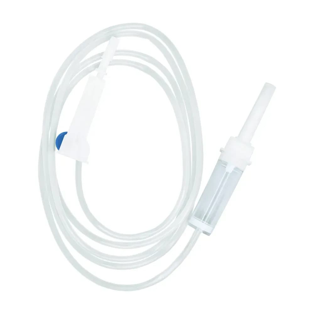 EQUIPO MACROGOTAS PARA INFUSÃO SIMPLES 150CM MEDIX