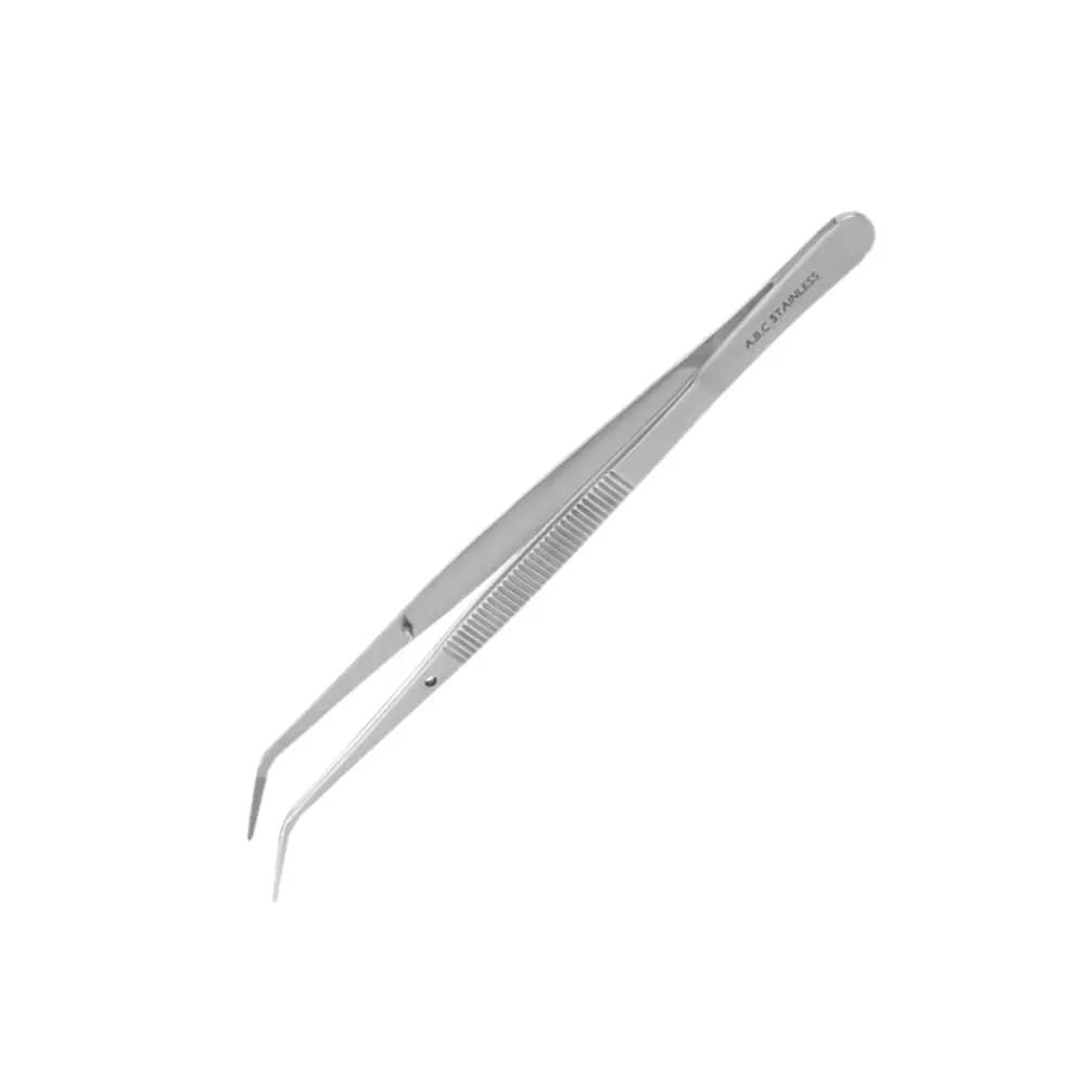 PINÇA CLINICA PARA ALGODÃO N.17 EM AÇO INOX ABC
