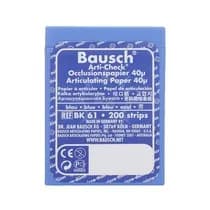 Papel Carbono 40 Micras Azul - Bausch