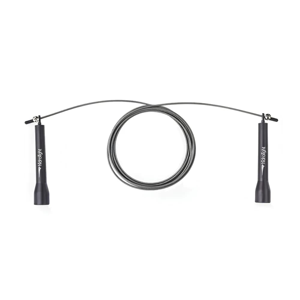 CORDA DE PULAR SPEED AJUSTÁVEL DE PVC E AÇO 275CM HIDROLIGHT