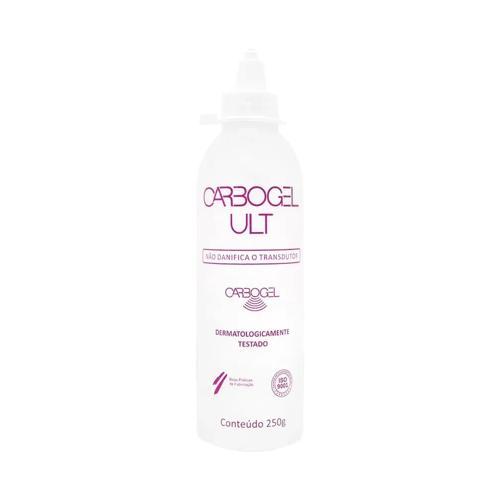 GEL CONDUTOR ULTRASSOM FRASCO 250G PARA AQUECEDOR CARBOGEL