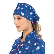 Gorro Bandana Feminino Hello Kitty Blue - FunWork