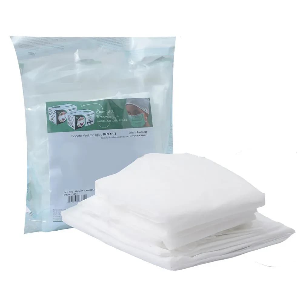KIT PARA PROCEDIMENTOS ODONTOLÓGICO ESTÉRIL N2 PROTDESC