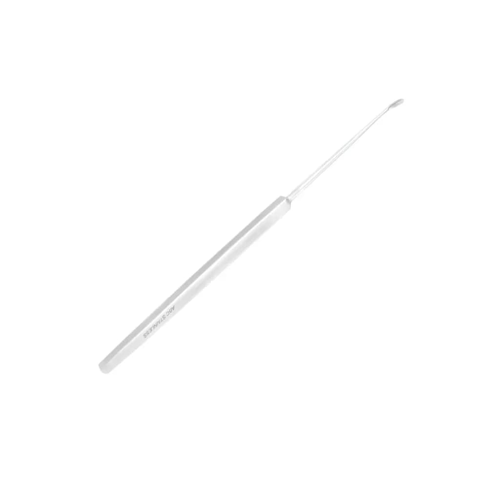 CURETA DE ZALFAL PARA OUVIDO EM AÇO INOX ABC