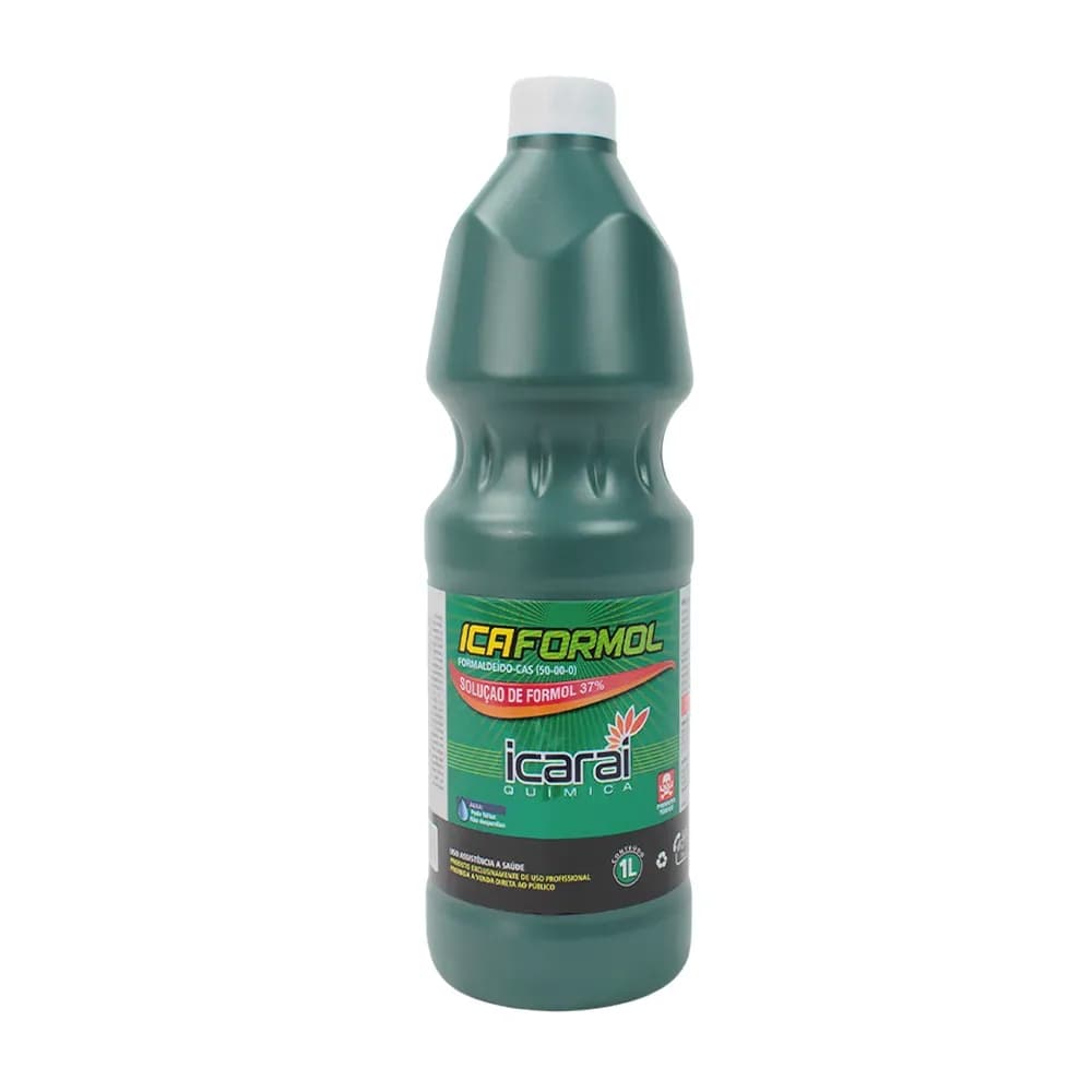SOLUÇÃO DE FORMOL 37% ICAFORMOL 1000 ML ICARAI